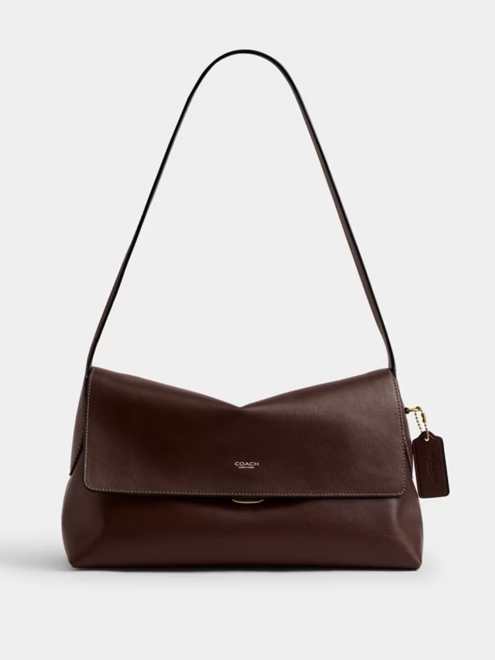 Coach Brown Leather Shoulder Bag